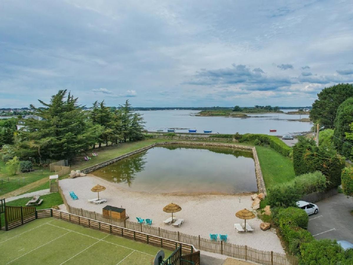 Camping Paradis Le Moulin Des Oies Belz Екстер'єр фото