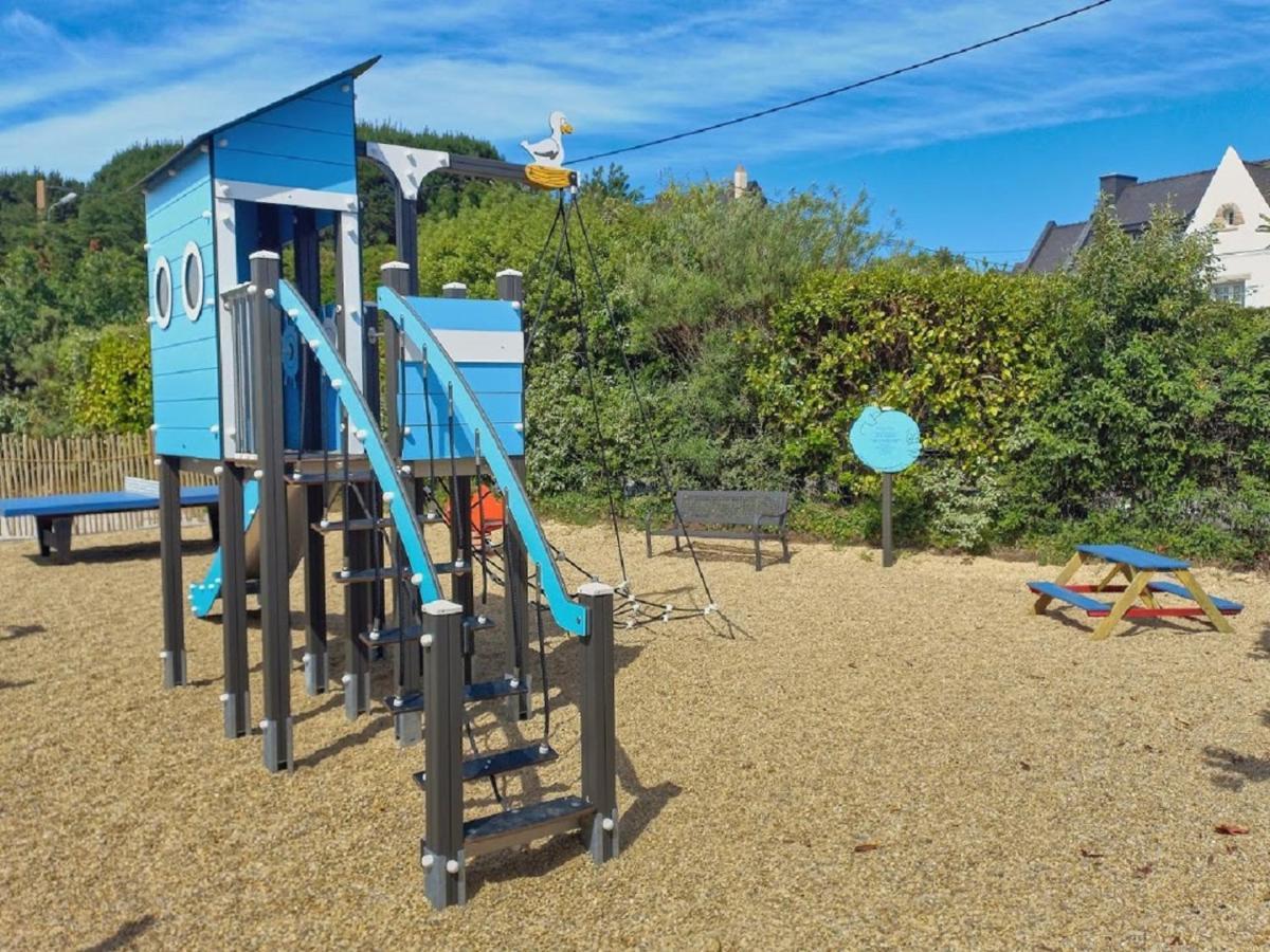 Camping Paradis Le Moulin Des Oies Belz Екстер'єр фото