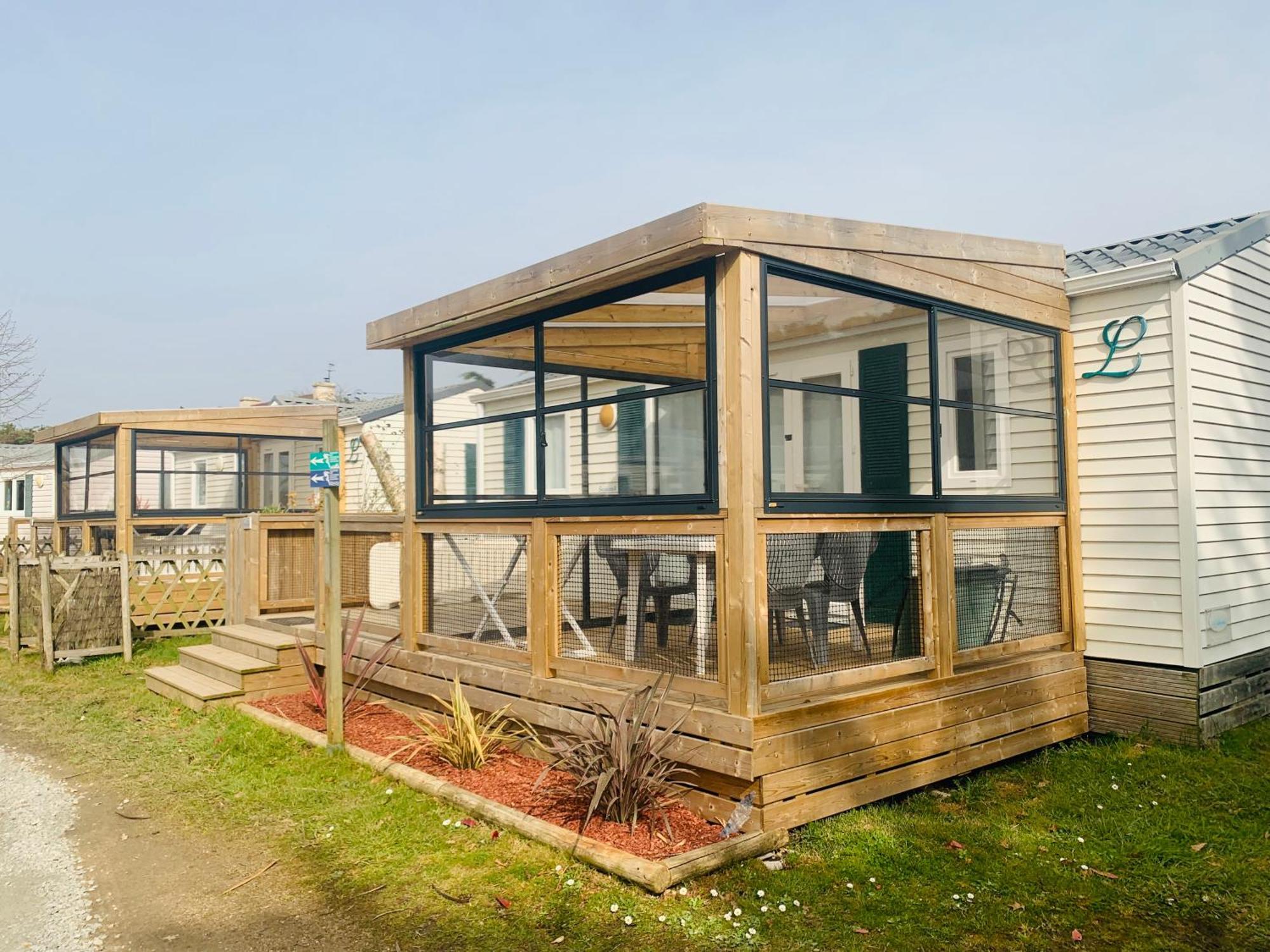 Camping Paradis Le Moulin Des Oies Belz Екстер'єр фото